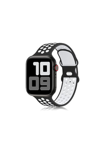 SmartWatch UBMD Bluetooth Fitness Monitor Ritmo Cardiaco T55 Negro Blanco