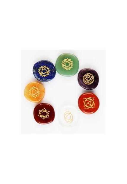 Kit Cristales Equilibrio UBMD 7 Chakras KZS001