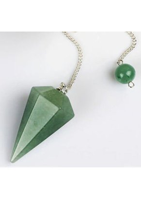 Pendulo Piedra Natural UBMD Equilibrio Aventurina PP002