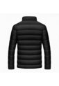 Chaqueta Casual Hombre Acolchada EDA104 Negro Gris de UrbenMood