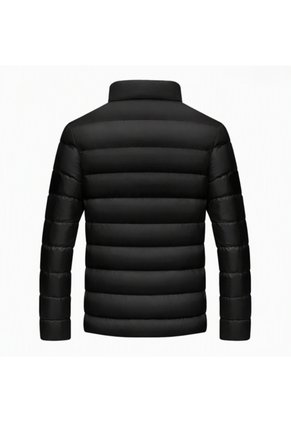 Chaqueta Casual Hombre Acolchada EDA104 Negro Gris