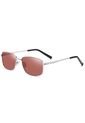Gafas Lentes Sol Polarizadas Hombre UV400 3351 Plateado Rojo de UrbenMood