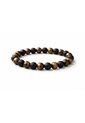 Manilla Pulsera Hombre Ojo Tigre Piedra Lava 8mm de UrbenMood