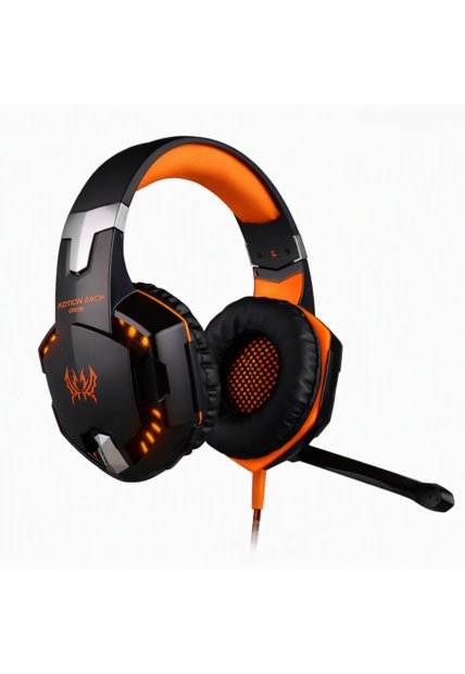 Audifonos Microfono Gaming Estereo Kotion G2000 Naranja