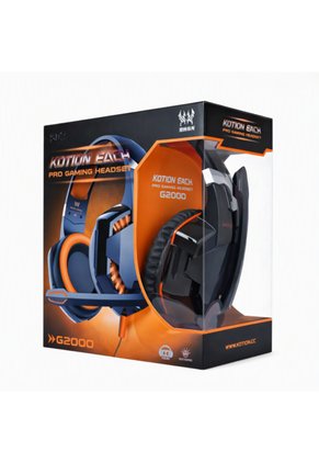 Audifonos Microfono Gaming Estereo Kotion G2000 Naranja