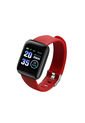 Smartwatch UBMD 116L Fitness Podometro Frecuencia Cardiaca Rojo de UrbenMood