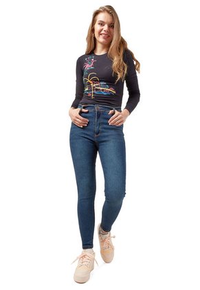 Pantalon Jean Mujer UrbenMood Levanta Cola Stretch 2305