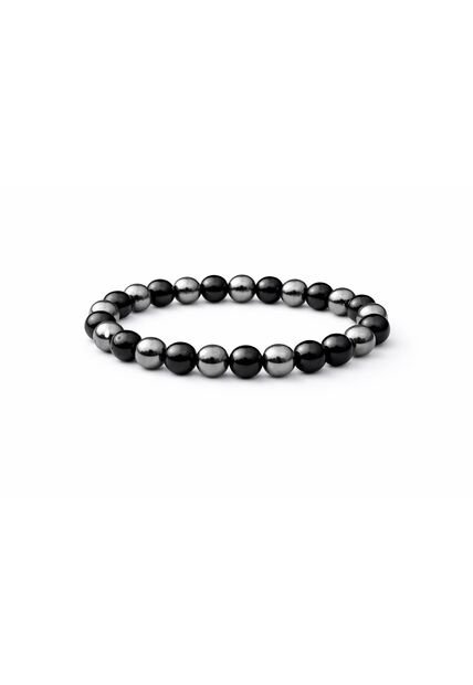 Manilla Pulsera Hombre Onix Acerina 8mm