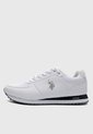 Tenis Lifestyle U.S. POLO ASSN. Class 80 Blanco de US Polo Assn