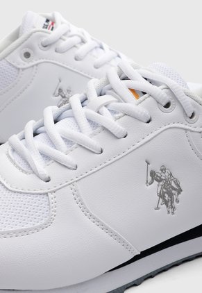 Tenis Lifestyle U.S. POLO ASSN. Class 80 Blanco