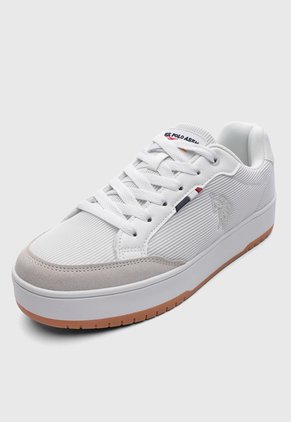 Tenis Lifestyle U.S. POLO ASSN. Cup Blanco