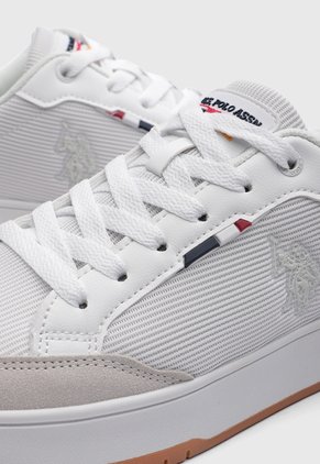 Tenis Lifestyle U.S. POLO ASSN. Cup Blanco