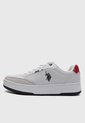 Tenis Lifestyle U.S. POLO ASSN. Cup Blanco de US Polo Assn