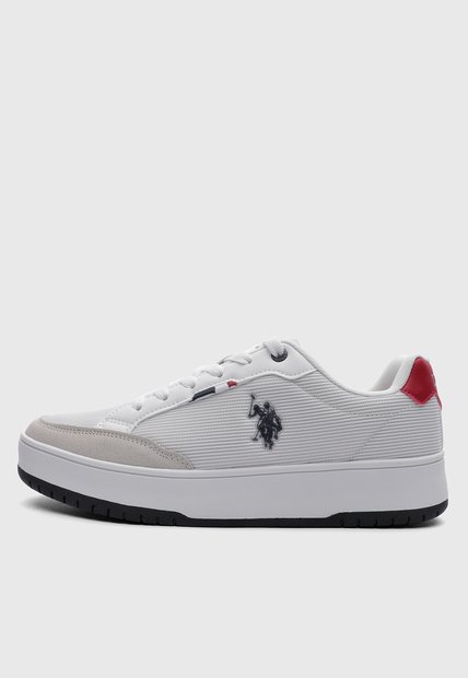 Tenis Lifestyle U.S. POLO ASSN. Cup Blanco