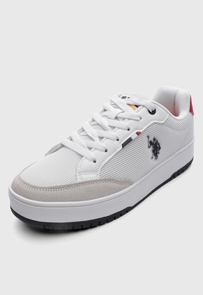 Tenis Lifestyle U.S. POLO ASSN. Cup Blanco