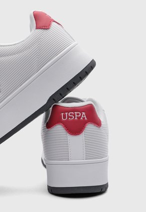 Tenis Lifestyle U.S. POLO ASSN. Cup Blanco