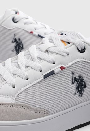 Tenis Lifestyle U.S. POLO ASSN. Cup Blanco