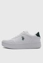 Tenis Lifestyle U.S. POLO ASSN. Open Court  Blanco de US Polo Assn
