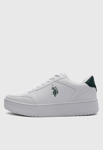 Tenis Lifestyle U.S. POLO ASSN. Open Court  Blanco US Polo Assn