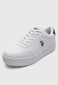 Tenis Lifestyle U.S. POLO ASSN. Open Court  Blanco de US Polo Assn