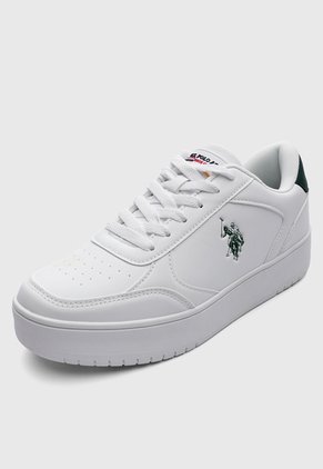 Tenis Lifestyle U.S. POLO ASSN. Open Court  Blanco