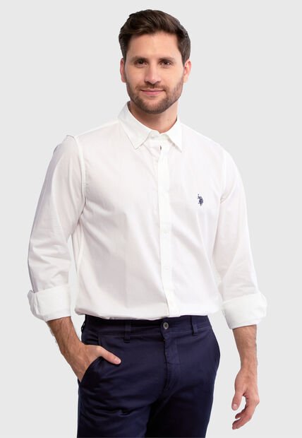 Camisa U.S. POLO ASSN. Blanco