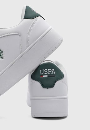 Tenis Lifestyle U.S. POLO ASSN. Open Court  Blanco