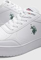Tenis Lifestyle U.S. POLO ASSN. Open Court  Blanco de US Polo Assn