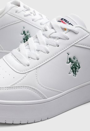 Tenis Lifestyle U.S. POLO ASSN. Open Court  Blanco