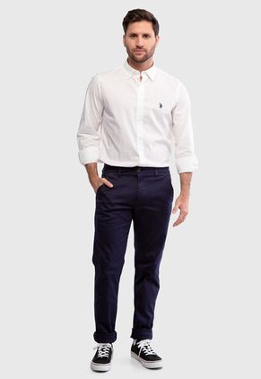 Camisa U.S. POLO ASSN. Blanco