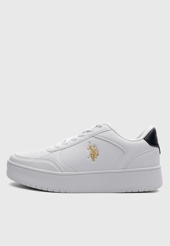 Tenis Lifestyle U.S. POLO ASSN. Open Court Blanco US Polo Assn