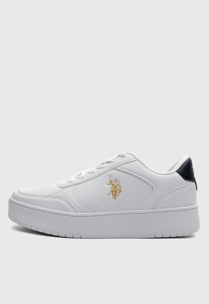 Tenis Lifestyle U.S. POLO ASSN. Open Court Blanco