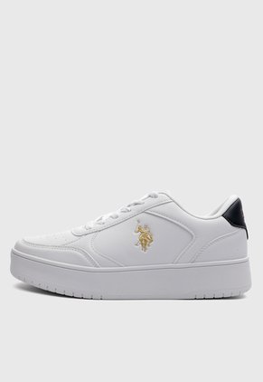 Tenis Lifestyle U.S. POLO ASSN. Open Court Blanco