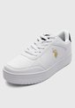 Tenis Lifestyle U.S. POLO ASSN. Open Court Blanco de US Polo Assn