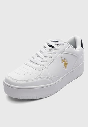 Tenis Lifestyle U.S. POLO ASSN. Open Court Blanco
