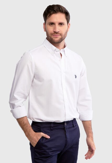 Camisa U.S. POLO ASSN. Blanco