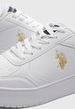 Tenis Lifestyle U.S. POLO ASSN. Open Court Blanco de US Polo Assn