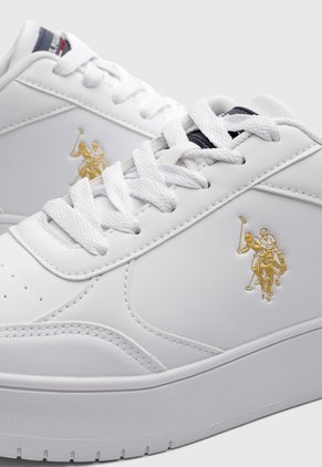 Tenis Lifestyle U.S. POLO ASSN. Open Court Blanco