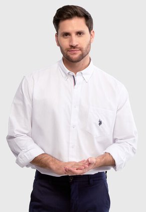 Camisa U.S. POLO ASSN. Blanco