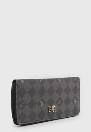 Billetera Gris Oscuro Us Polo Assn