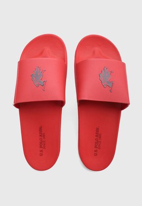 Playera Rojo-Azul Navy-Blanco Us Polo Assn