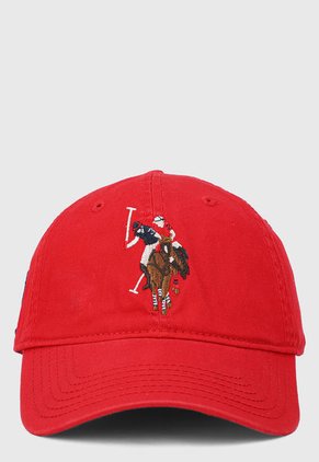 Gorra U.S. POLO ASSN. Rojo