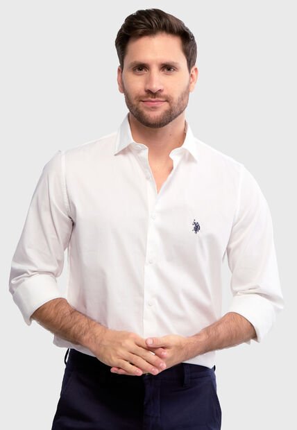 Camisa U.S. POLO ASSN. Blanco