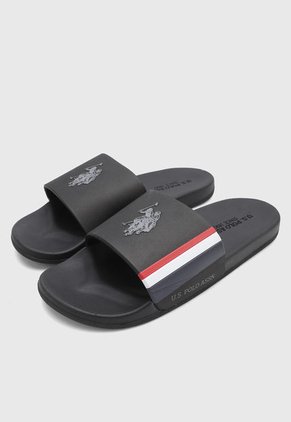 Playera Negro-Blanco-Rojo Us Polo Assn