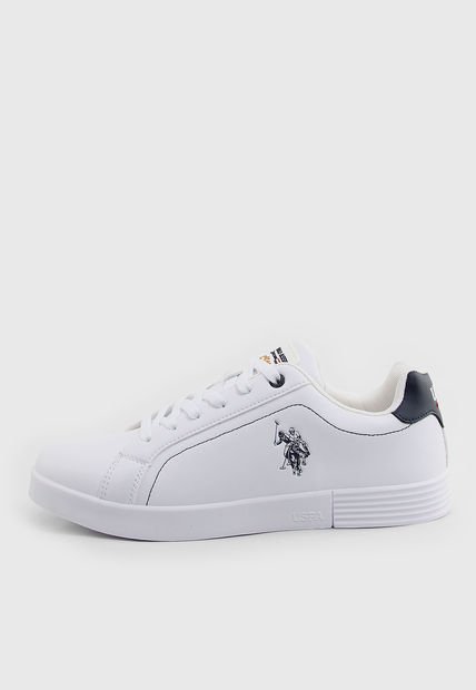 Tenis Lifestyle Blanco-Azul Navy Us Polo Assn
