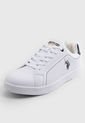 Tenis Lifestyle Blanco-Azul Navy Us Polo Assn de US Polo Assn