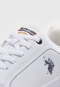 Tenis Lifestyle Blanco-Azul Navy Us Polo Assn de US Polo Assn