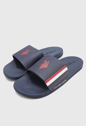 Playera Azul Navy-Rojo-Blanco Us Polo Assn