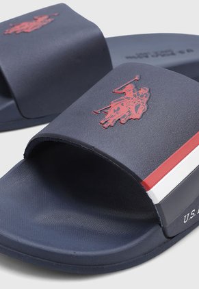 Playera Azul Navy-Rojo-Blanco Us Polo Assn