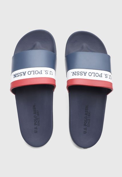 Playera Azul Navy-Rojo-Blanco Us Polo Assn